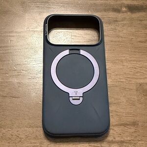 Torras Navy  iPhone 17Pro Case with Stand